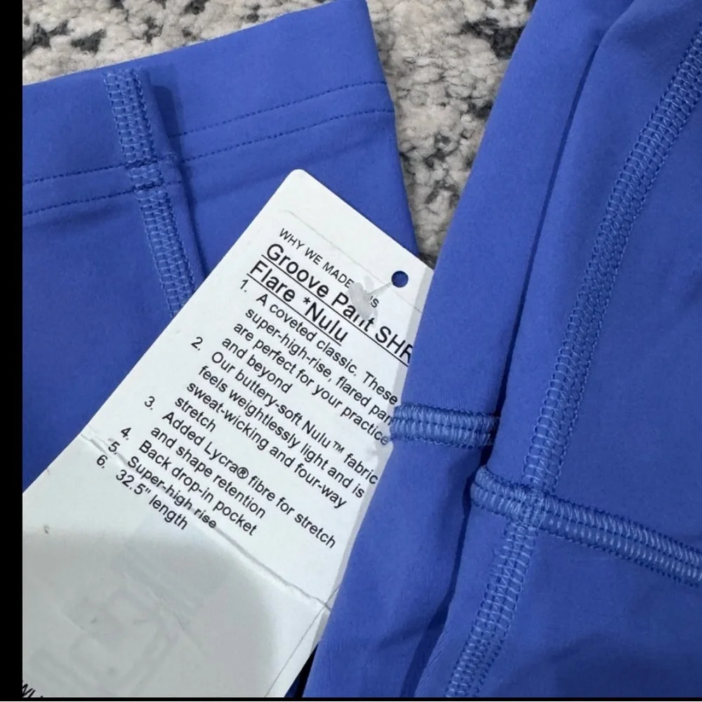 LULULEMON SUPER HIGH RISE FLARED NULU GROOVE PANT